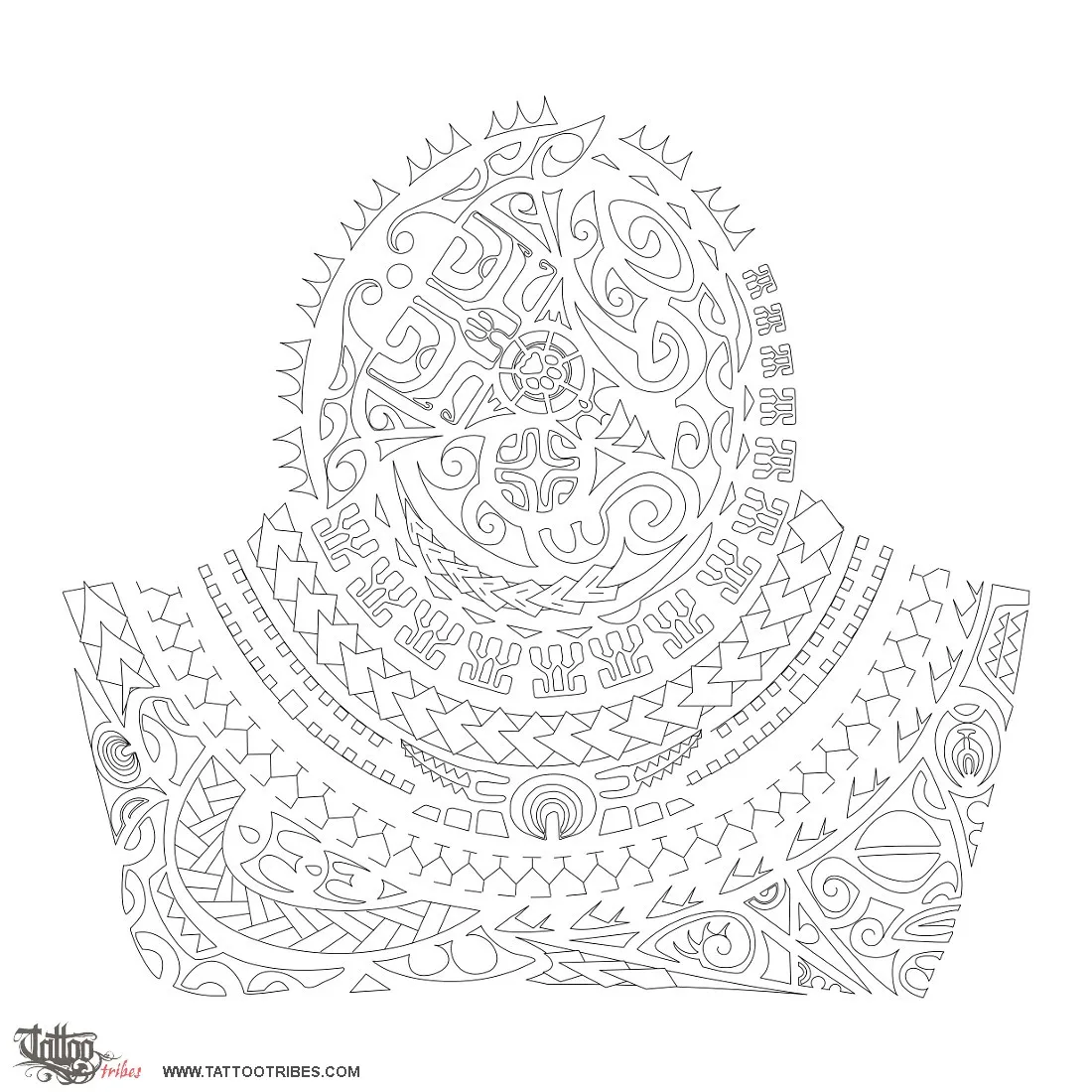 Stencil outline of Akoranga, Learning