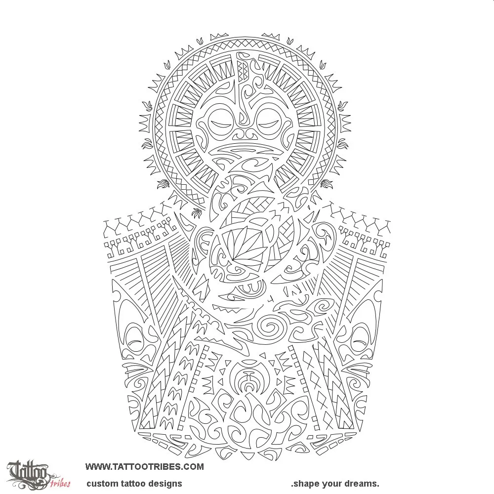 Stencil outline of Trimurti, Protection