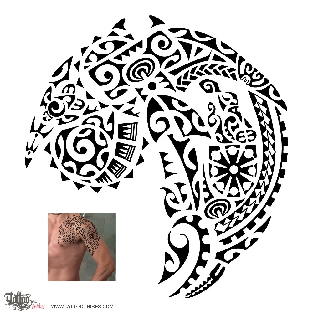 Tattoo image of Puninga, Family, descent