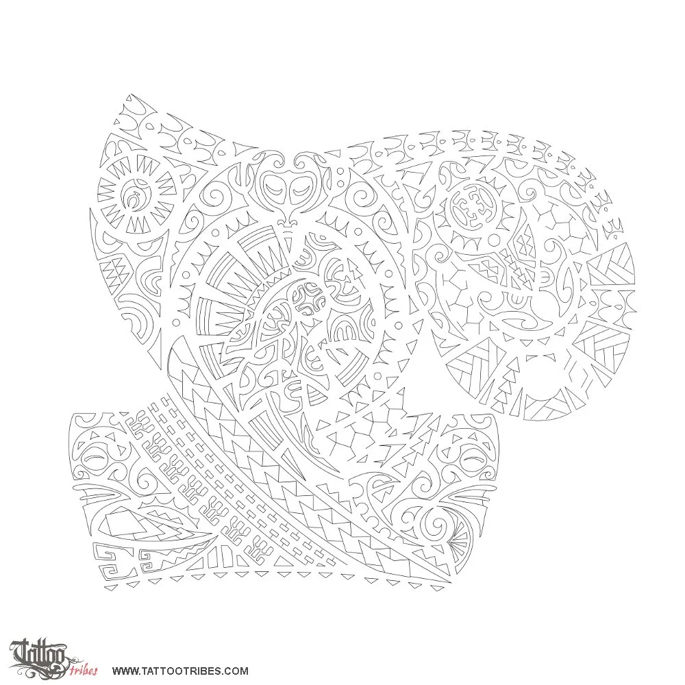Stencil outline of Mohiotanga, Knowledge, skill