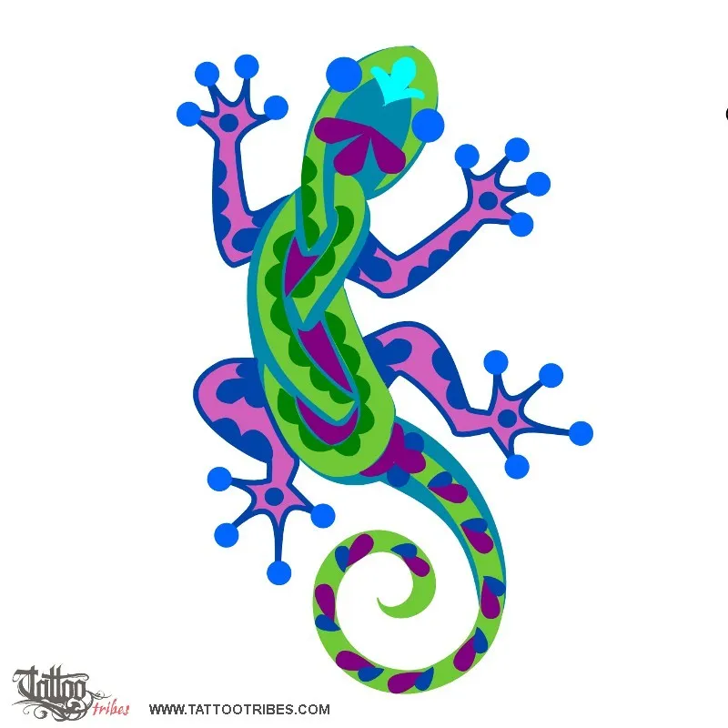 Tattoo image of Figure 8 gecko, Protection