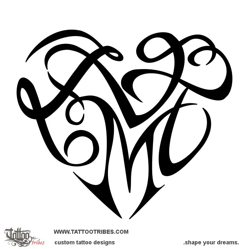 Tattoo image of ZVMT heart, Bond