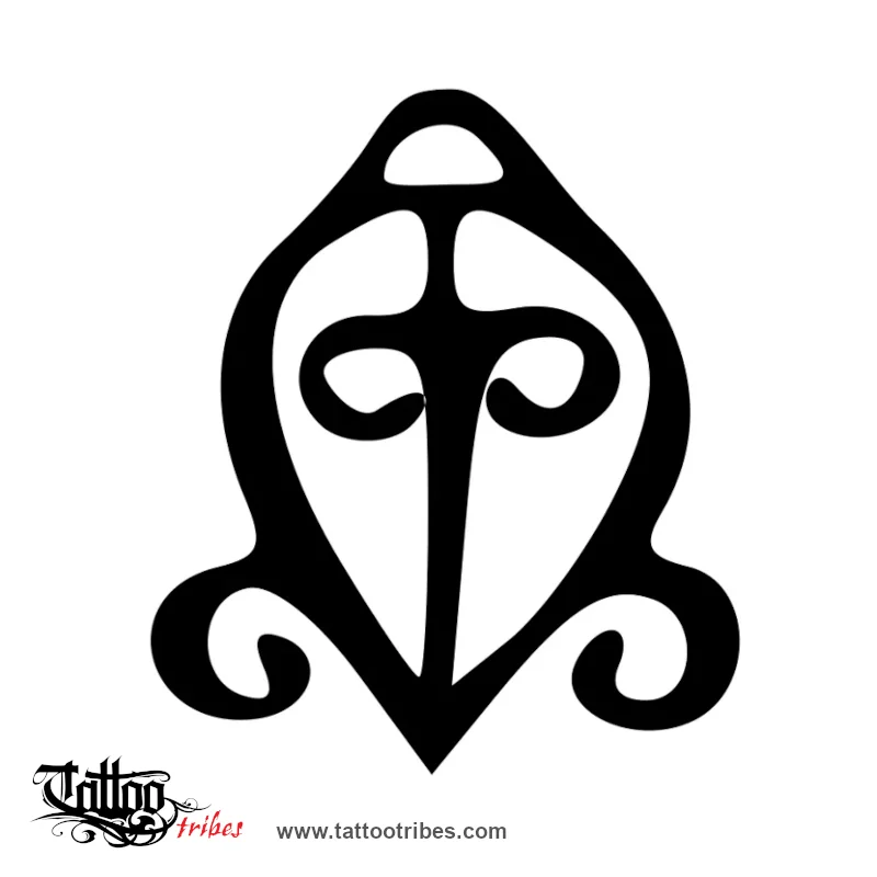 Tattoo image of Odo nyera fie kwam, The power of love