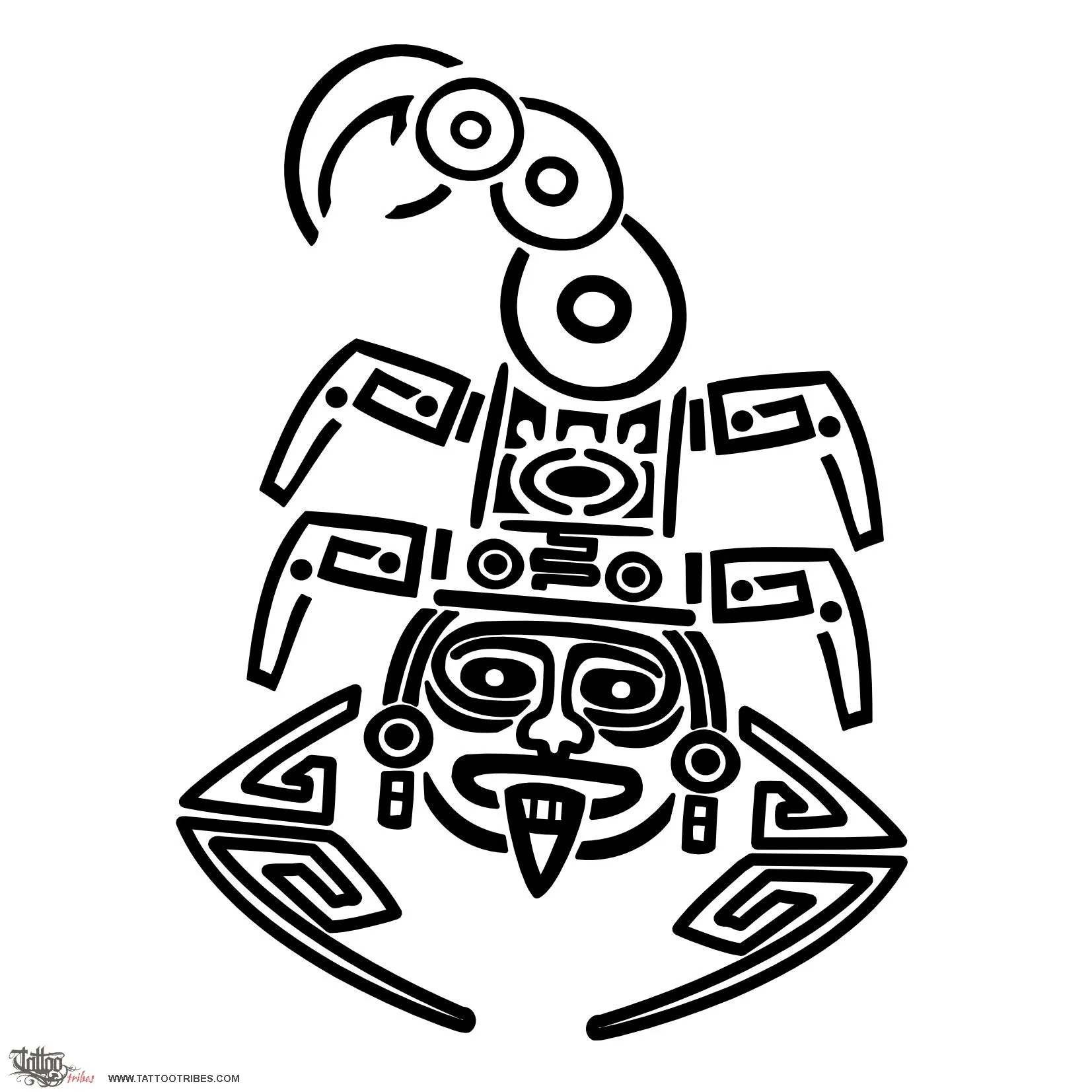 Aztec scorpion