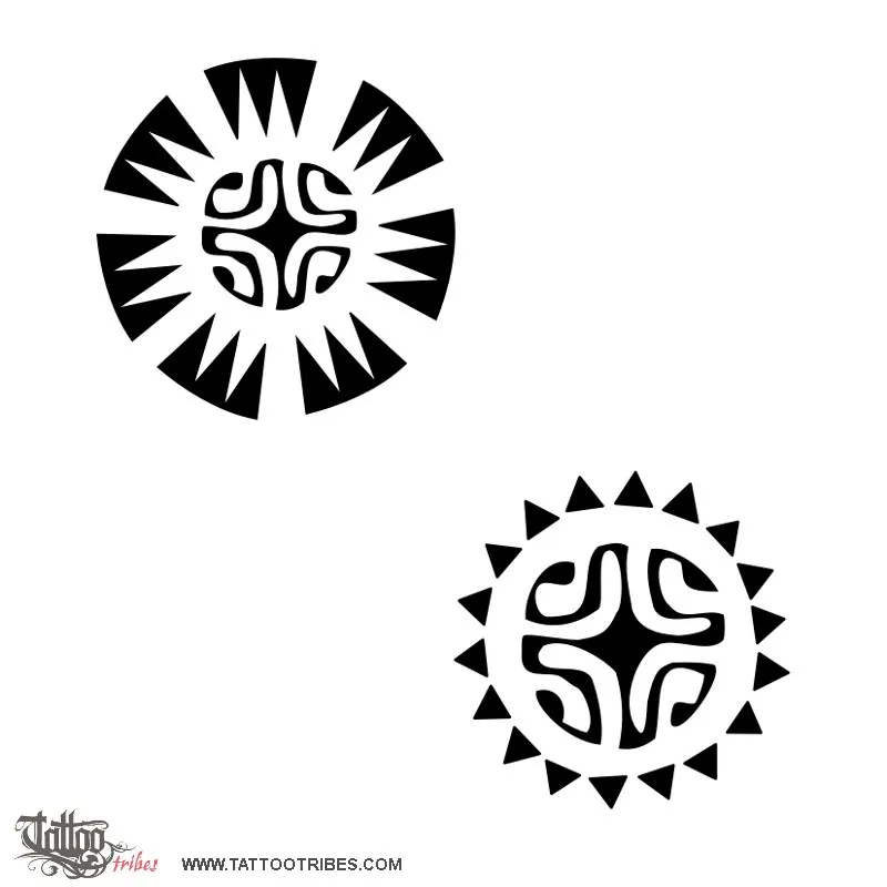 Tattoo image of Sun