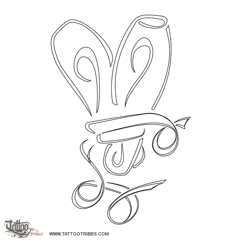 Stencil outline of Ballet shoes, Music, dance