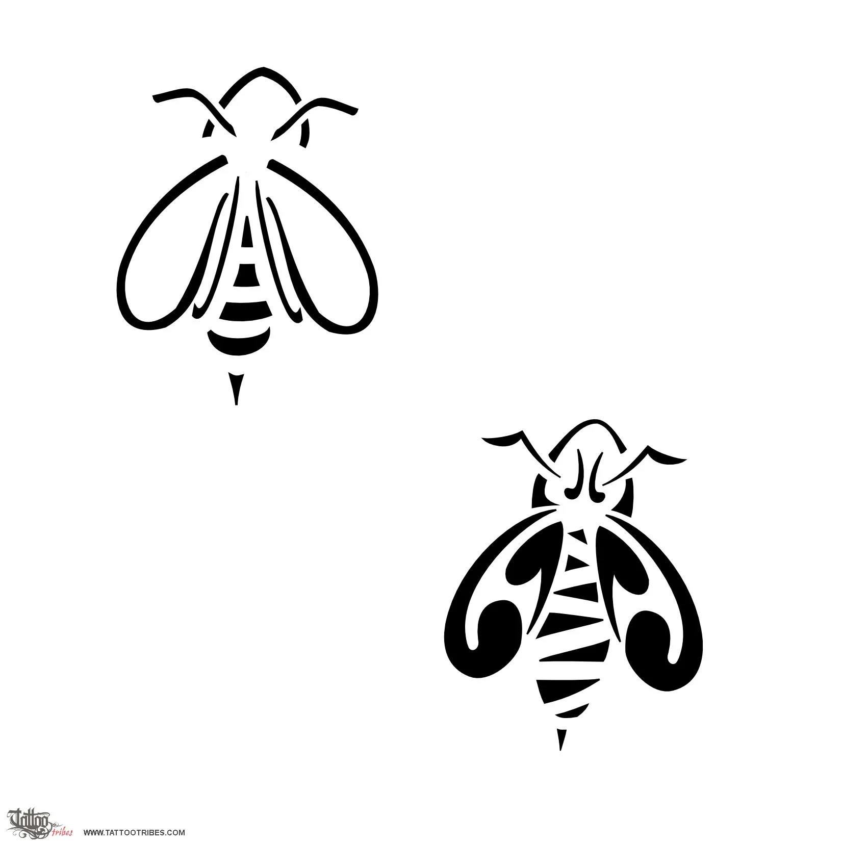 Tattoo image of Bee, Social, industrious