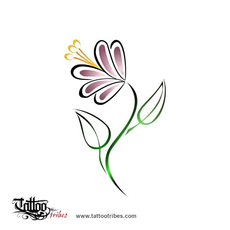 Tattoo image of Blooming flower, Rebirth, Spring