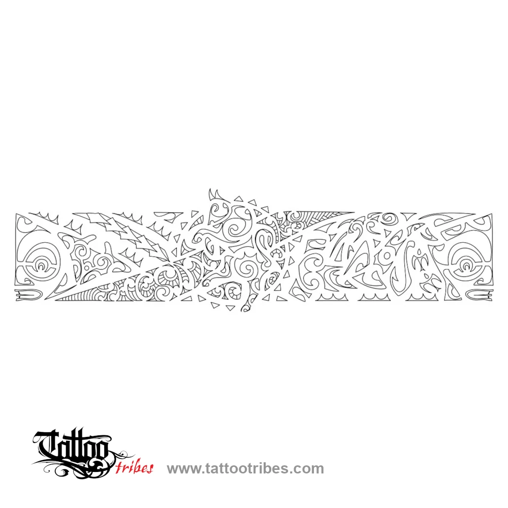 Stencil outline of Puru, Bull