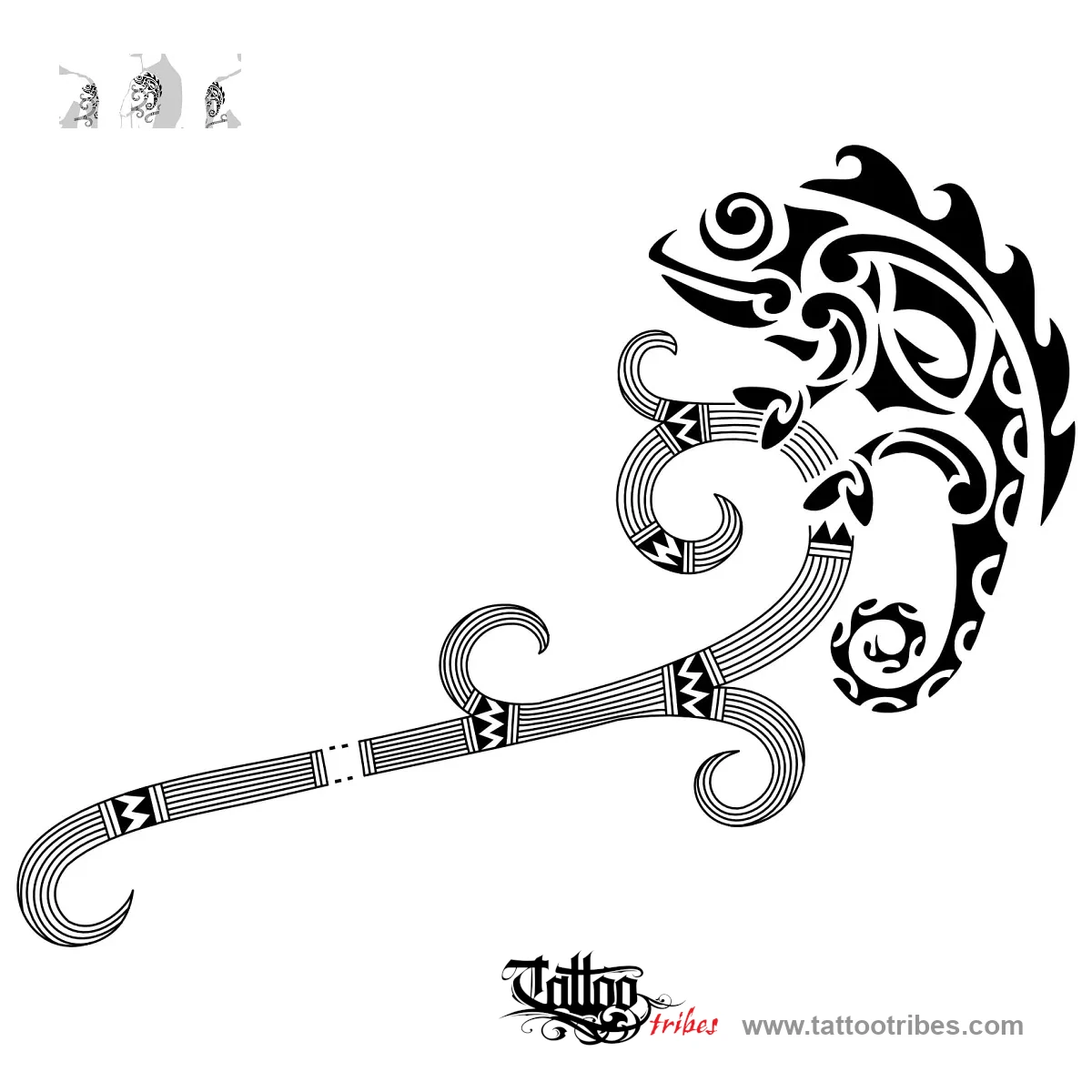 Tattoo image of Taurangi, Changeable