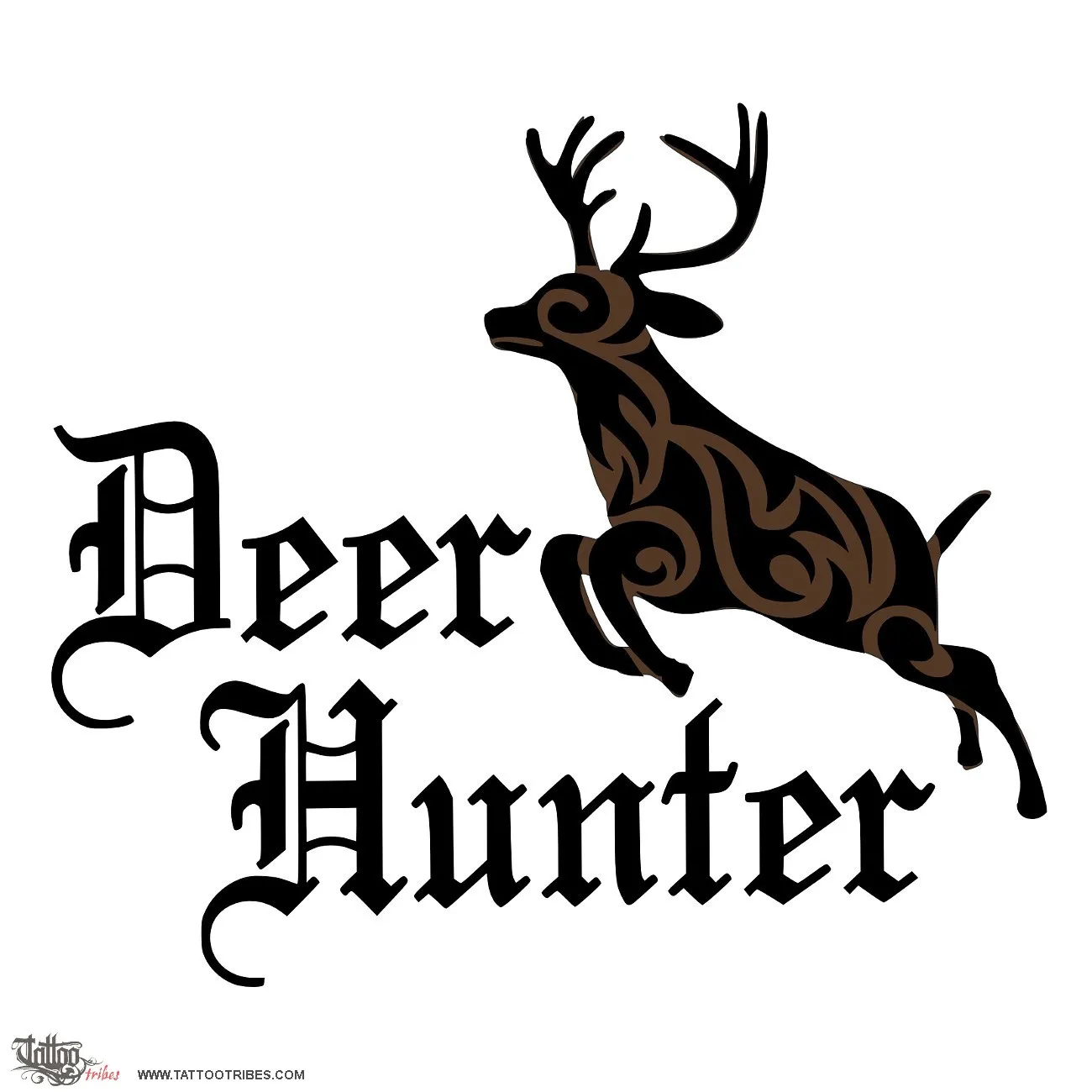 Tattoo image of Deer Hunter, Requested by Bo
