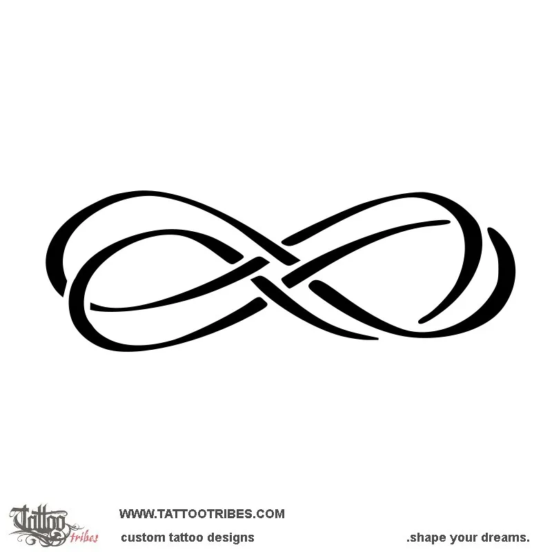 Tattoo image of Double infinity, Neverending