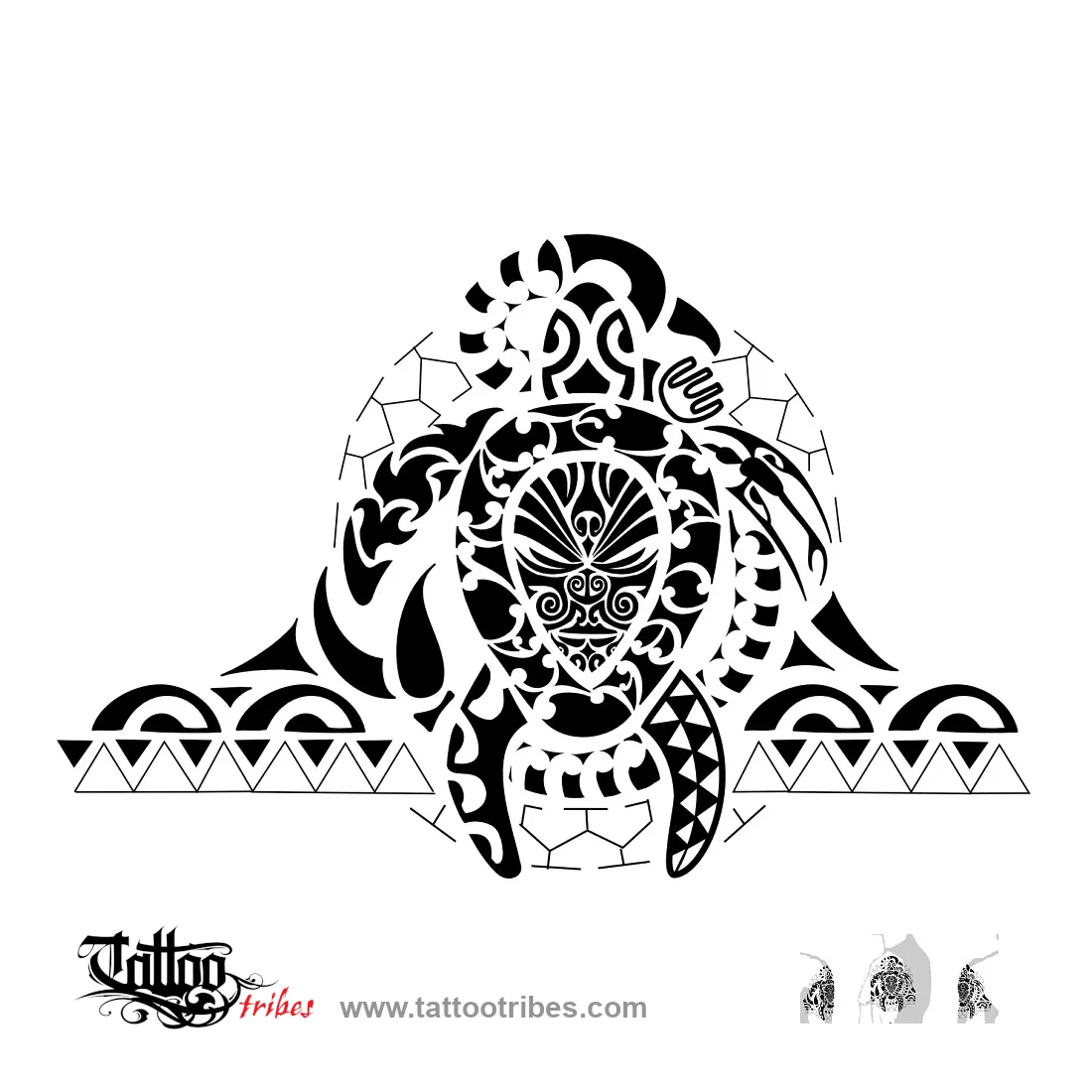Tattoo image of Marangai, Elements