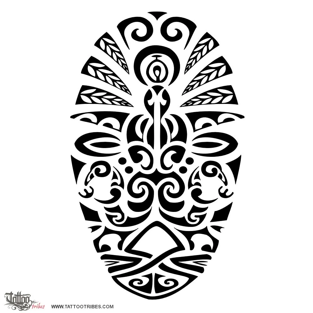 Tattoo image of Warrior mask, Events in life