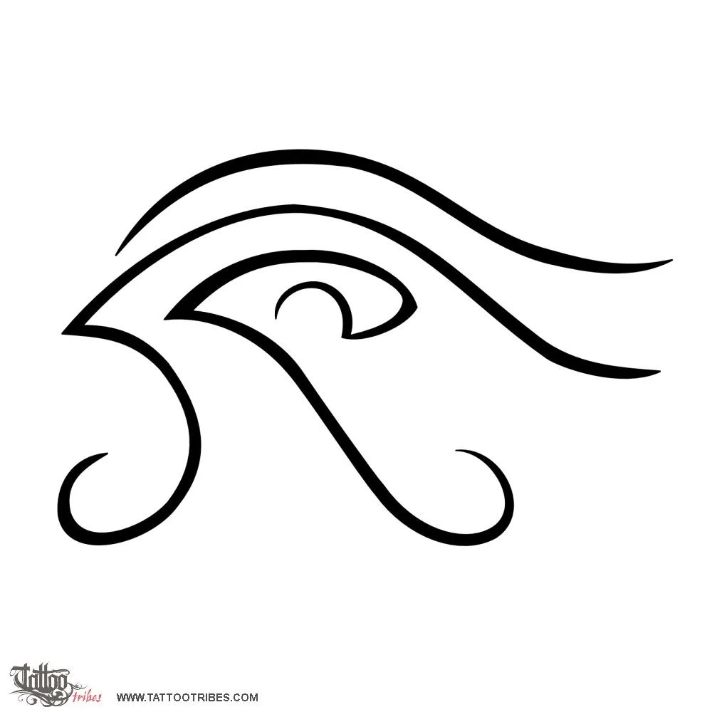 Tattoo image of Eye of Horus, Eternal life