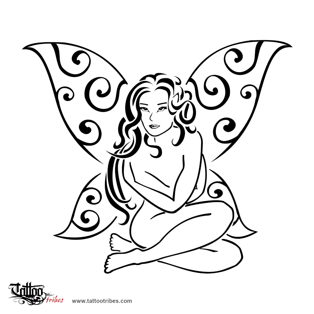 Tattoo image of Fairie, Joy, innocence