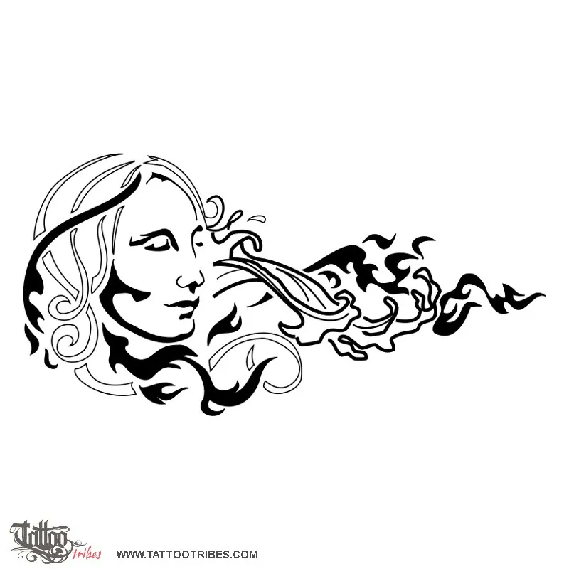 Tattoo image of Gilda, Future, opposites