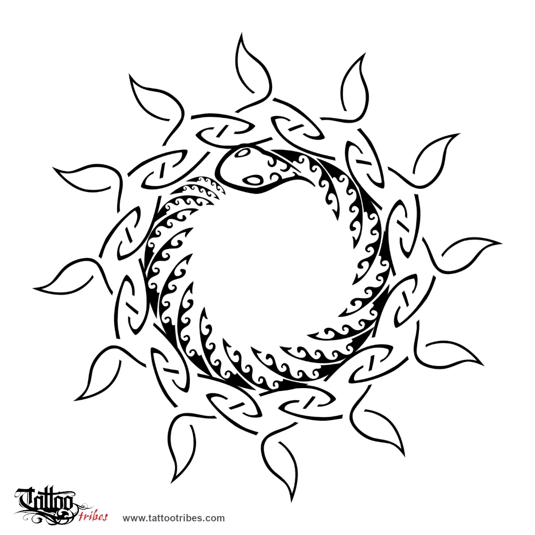 Tattoo image of Endless, Cyclic