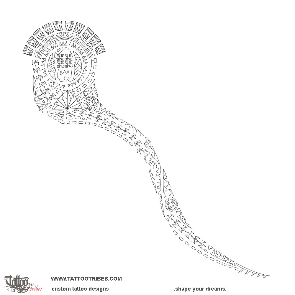 Stencil outline of Sardinnia, Sardegna downloadable hi-res tattoo stencil