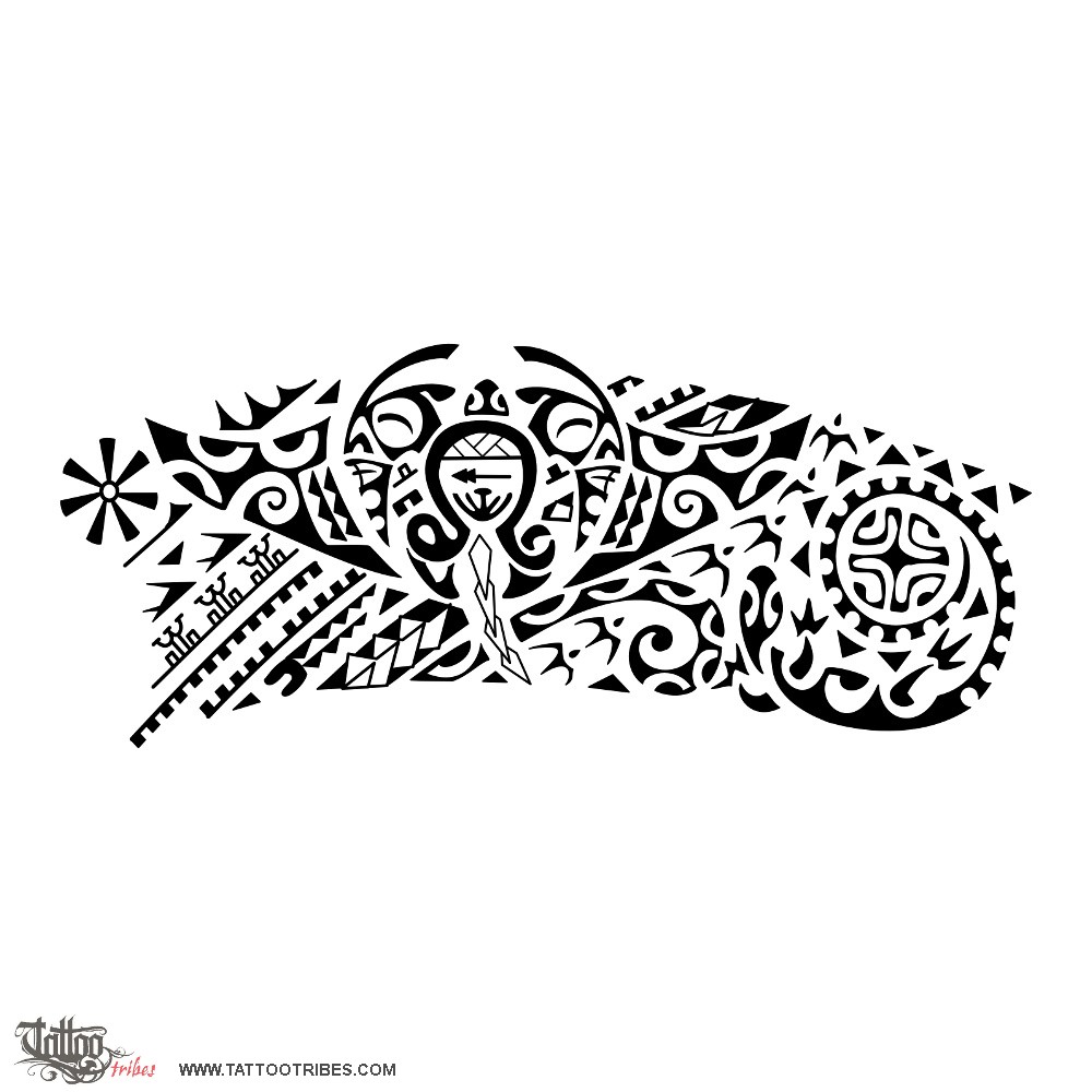Tattoo image of Whakaumu, Transform downloadable hi-res tattoo flash design
