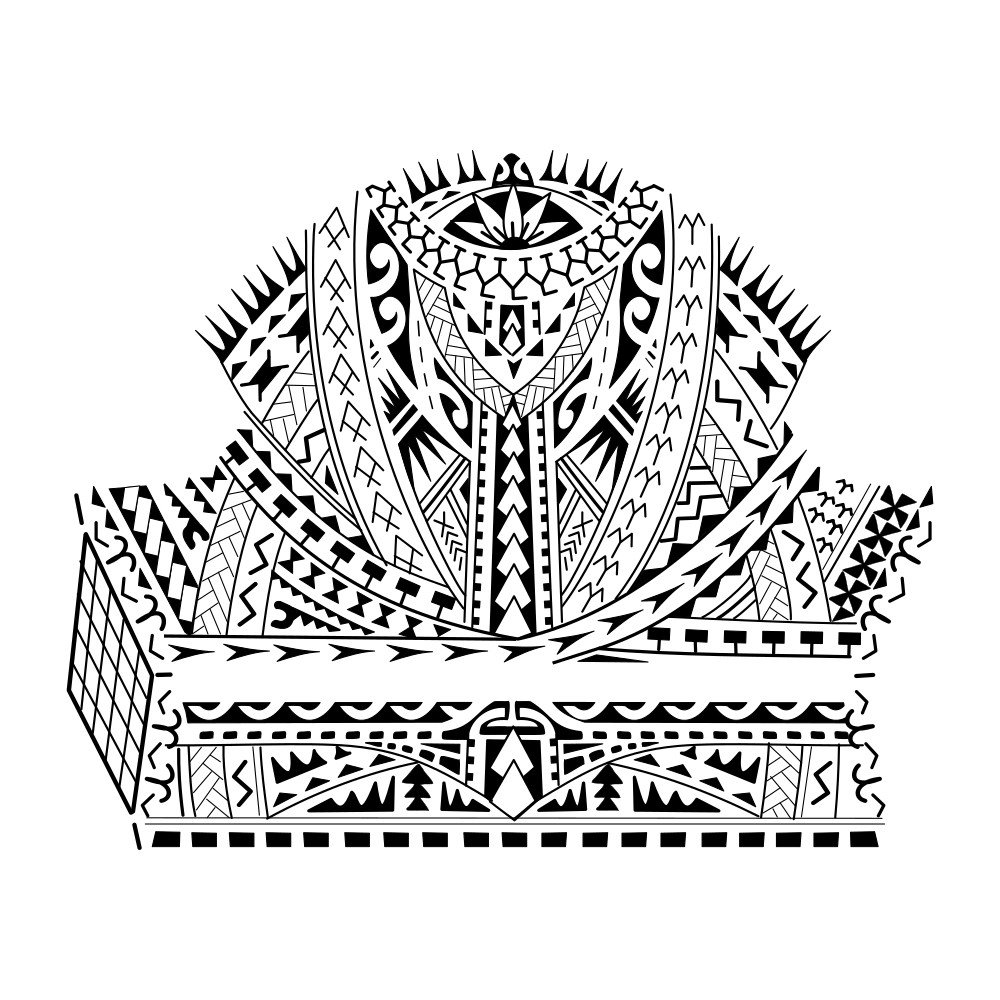 Tattoo image of Ta'ua, Important downloadable hi-res tattoo flash design
