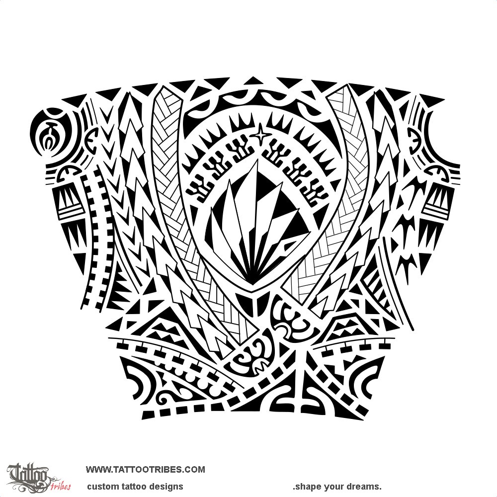 Tattoo image of Fatu, Heart downloadable hi-res tattoo flash design