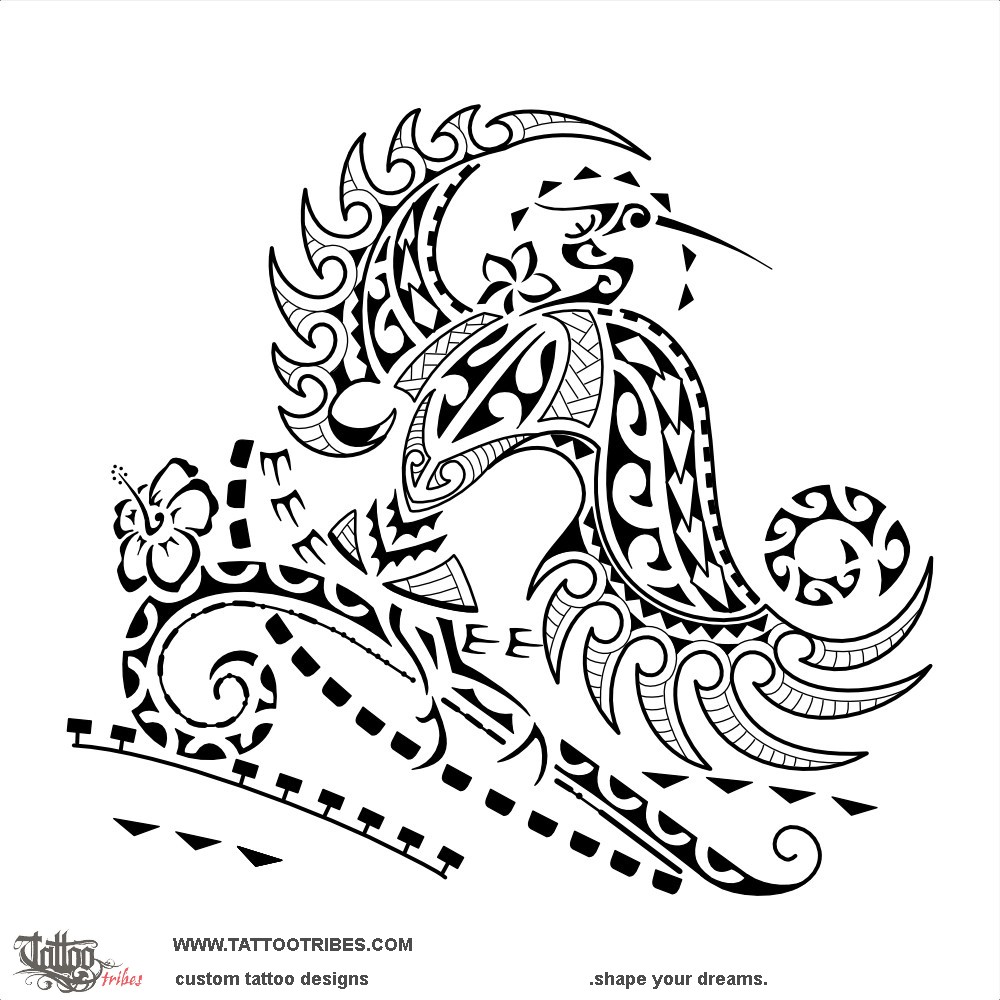 Tattoo image of Kōtuku, White heron downloadable hi-res tattoo flash design