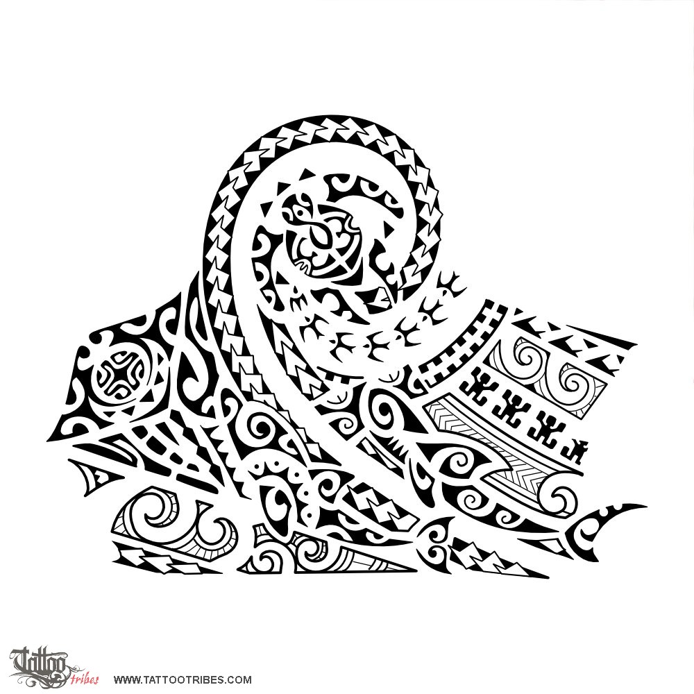 Tattoo image of Putahi, To join, to meet downloadable hi-res tattoo flash design