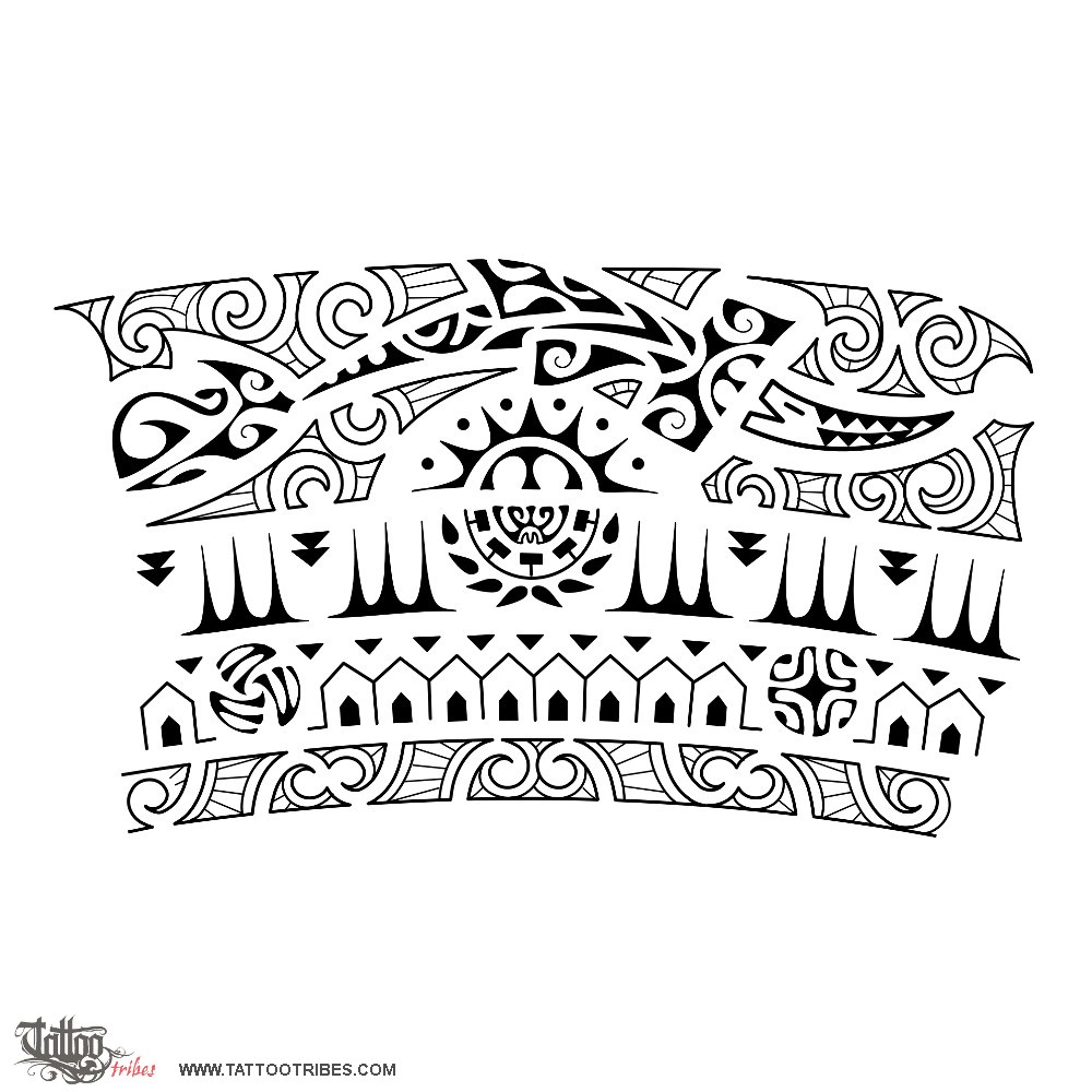 Tattoo image of Tonui, Prosperous downloadable hi-res tattoo flash design