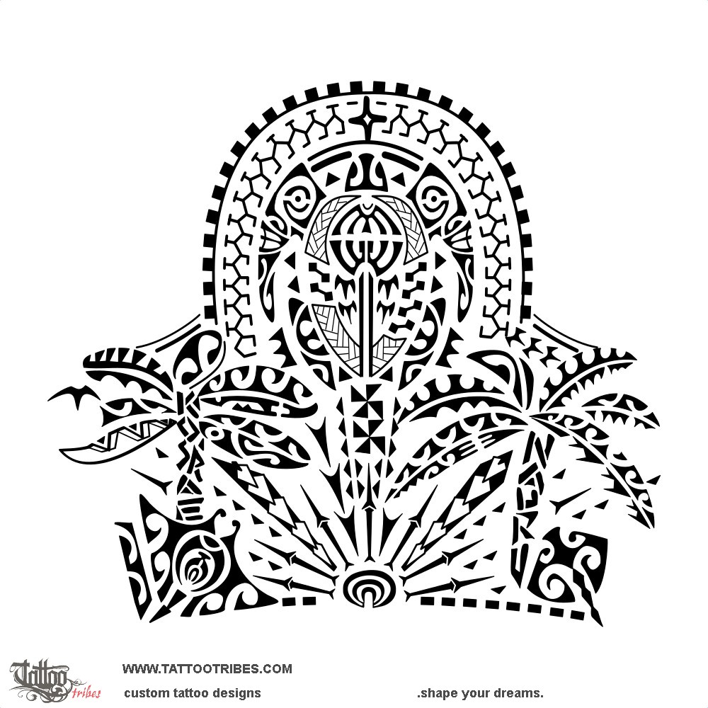 Tattoo image of Okah, Root downloadable hi-res tattoo flash design