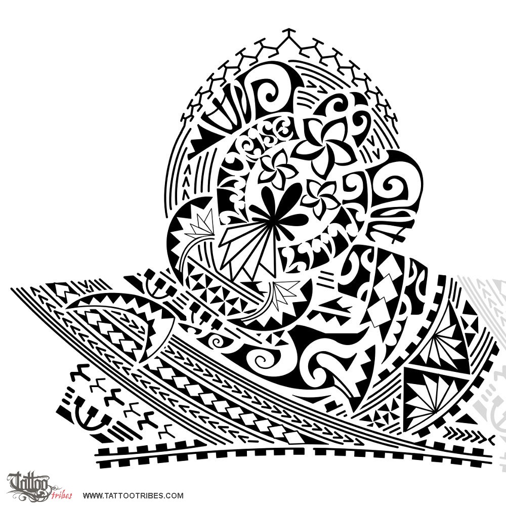 Tattoo image of Matavuvale, Family downloadable hi-res tattoo flash design