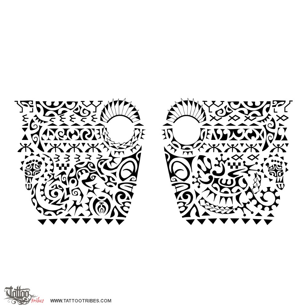 Tattoo image of Uri, Descendants downloadable hi-res tattoo flash design