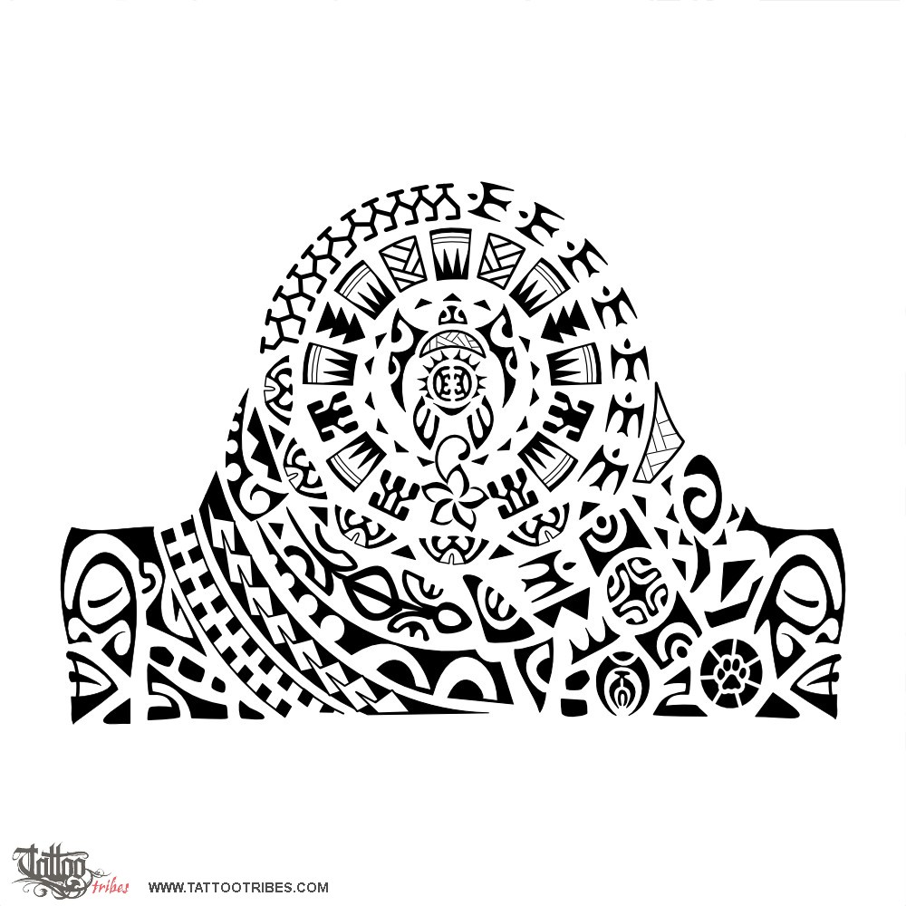 Tattoo image of Manukura, Leader downloadable hi-res tattoo flash design