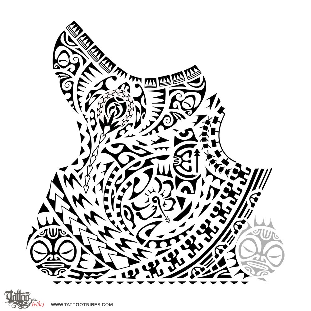 Tattoo image of Kato, Flow downloadable hi-res tattoo flash design