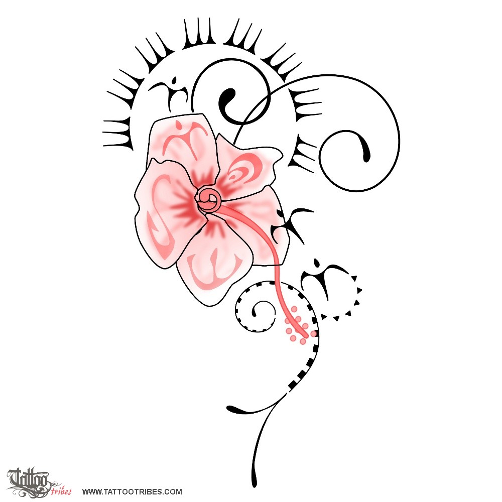 Tattoo image of Vana, Tough & tender downloadable hi-res tattoo flash design