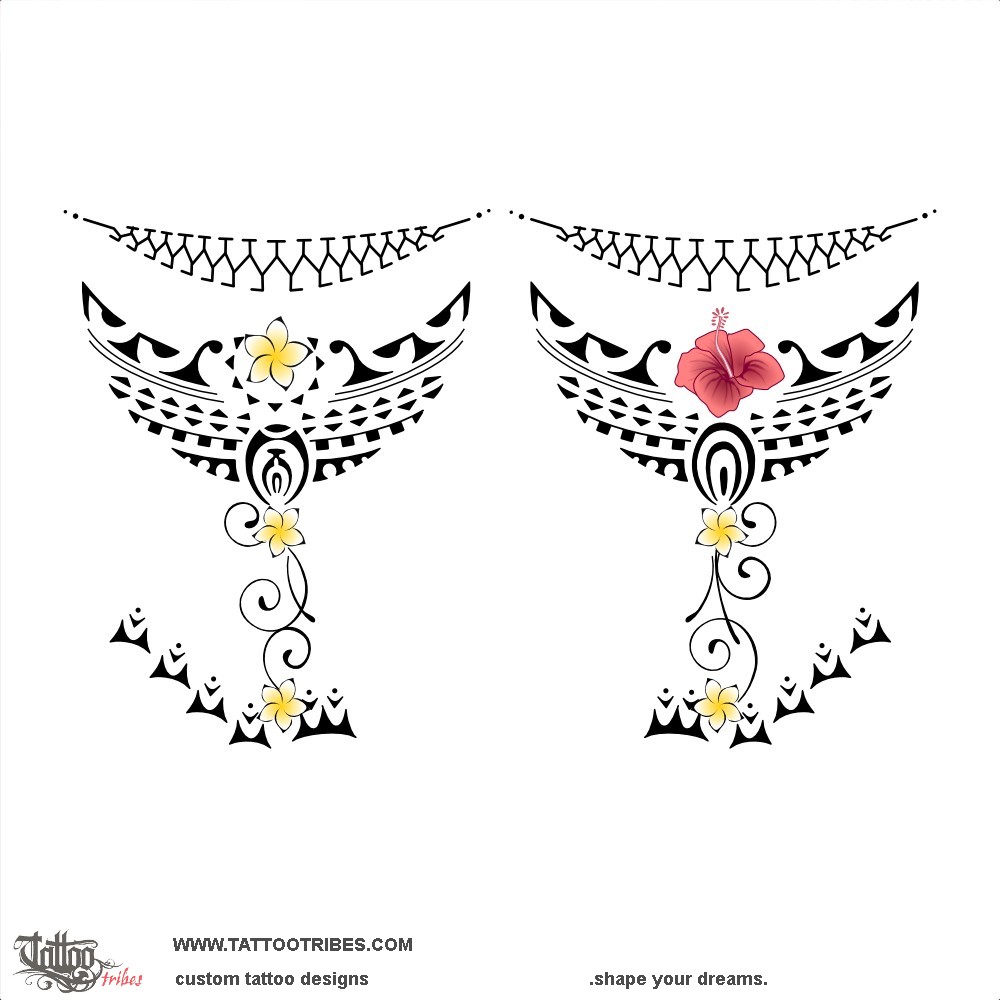 Tattoo image of Top of foot, Beauty downloadable hi-res tattoo flash design