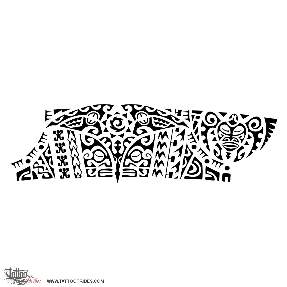 Tattoo image of New life, Legband downloadable hi-res tattoo flash design