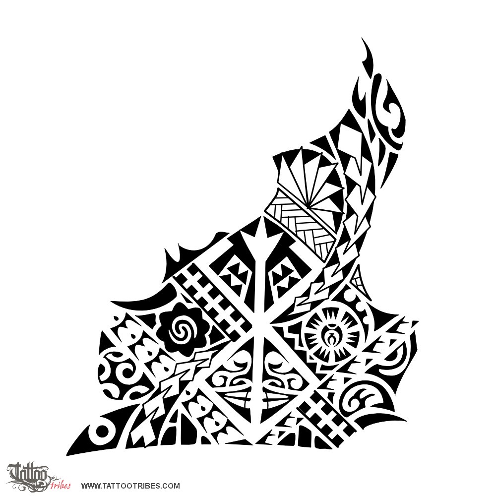 Tattoo image of Warrior, Extension downloadable hi-res tattoo flash design