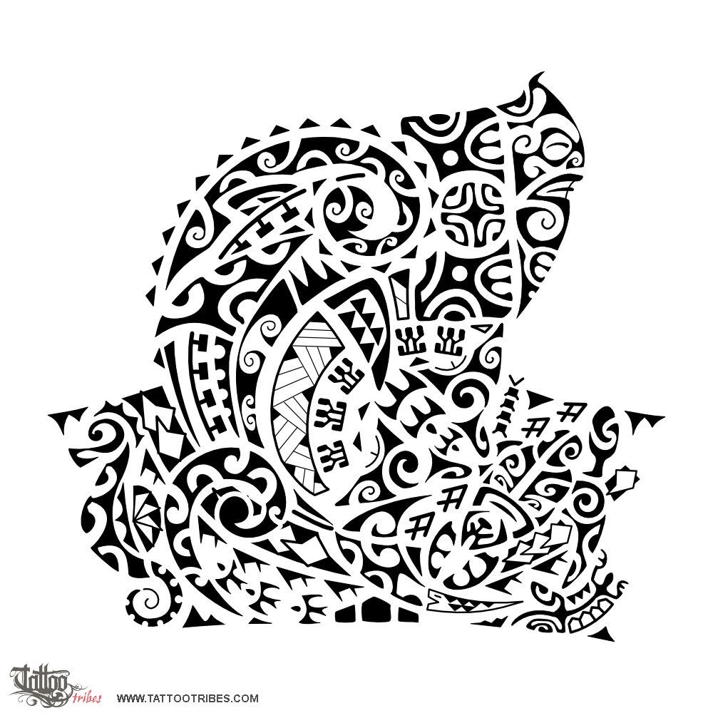 Tattoo image of Ocean legacy, Vieira downloadable hi-res tattoo flash design