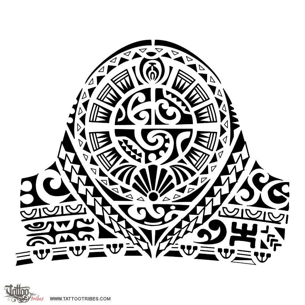 Tattoo image of Warrior, Protection downloadable hi-res tattoo flash design