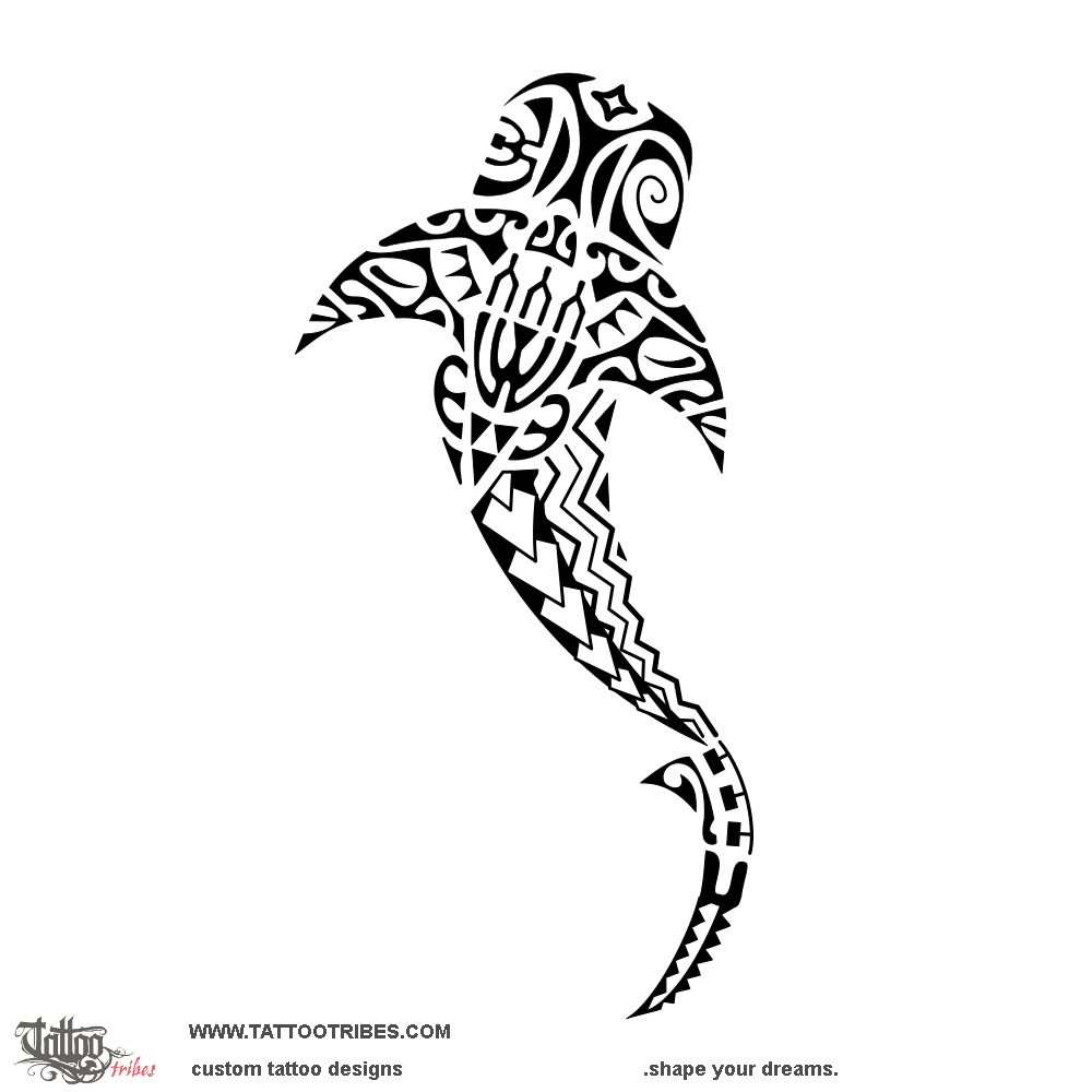Tattoo image of Pananu, Flowing downloadable hi-res tattoo flash design