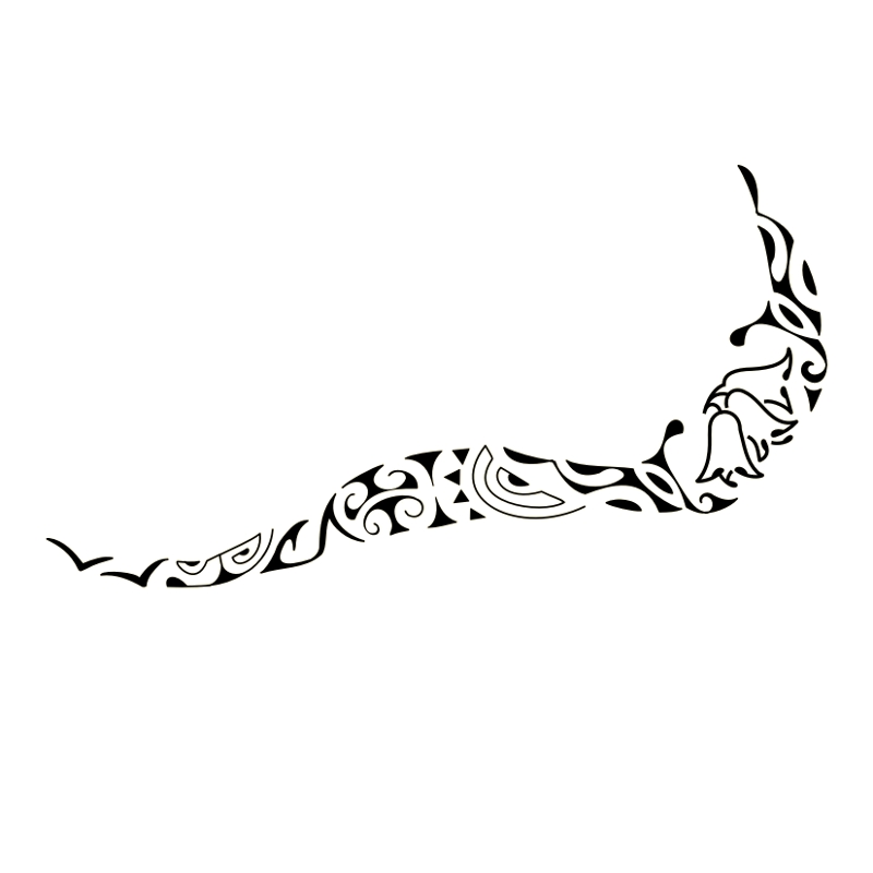 Tattoo image of Mamae kore, Free from pain downloadable hi-res tattoo flash design