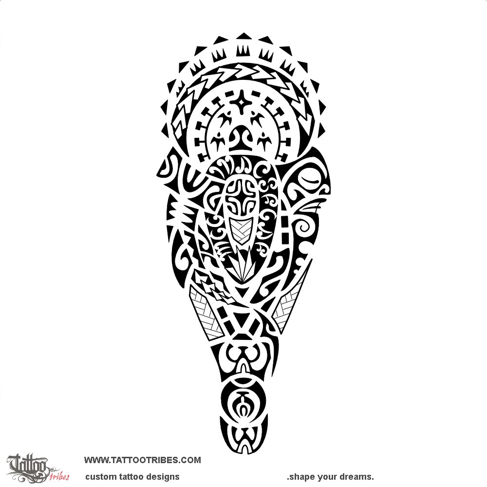 Tattoo image of Haere tatou, Let´s go downloadable hi-res tattoo flash design