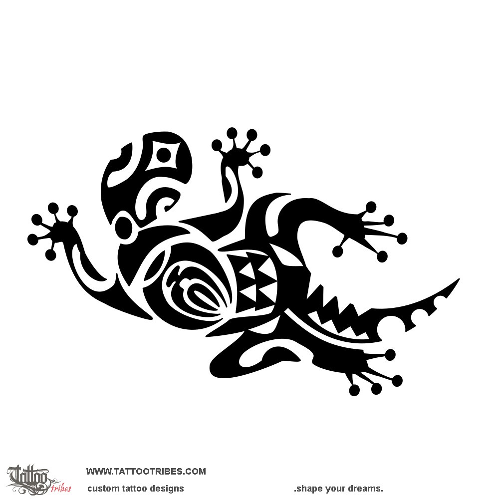 Tattoo image of Tito coverup 2, Lizard downloadable hi-res tattoo flash design