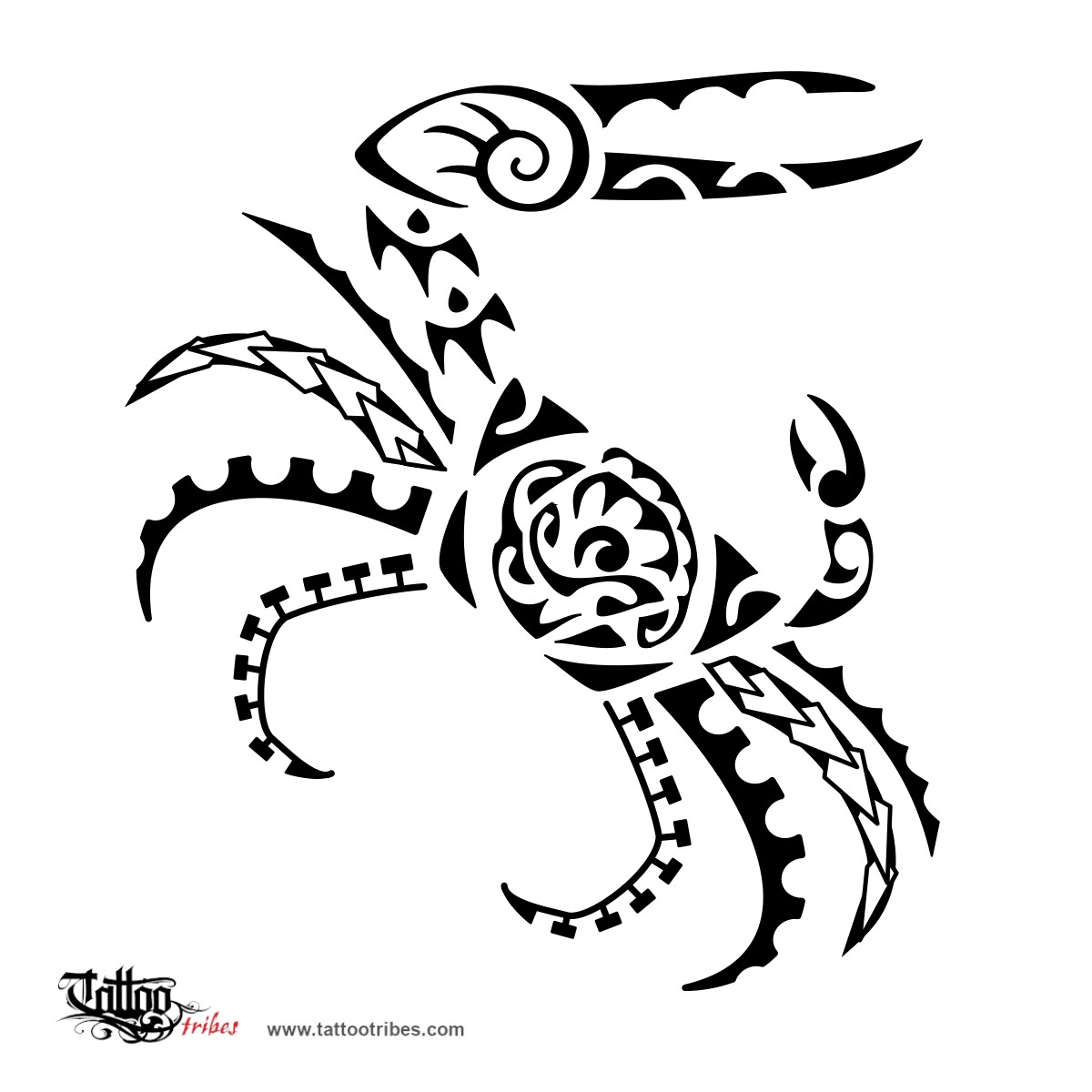 Tattoo image of Fiddler crab, Love downloadable hi-res tattoo flash design