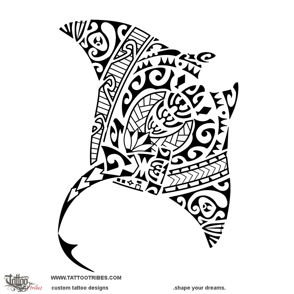 Tattoo image of Ti'i Feti'i, Family protector downloadable hi-res tattoo flash design