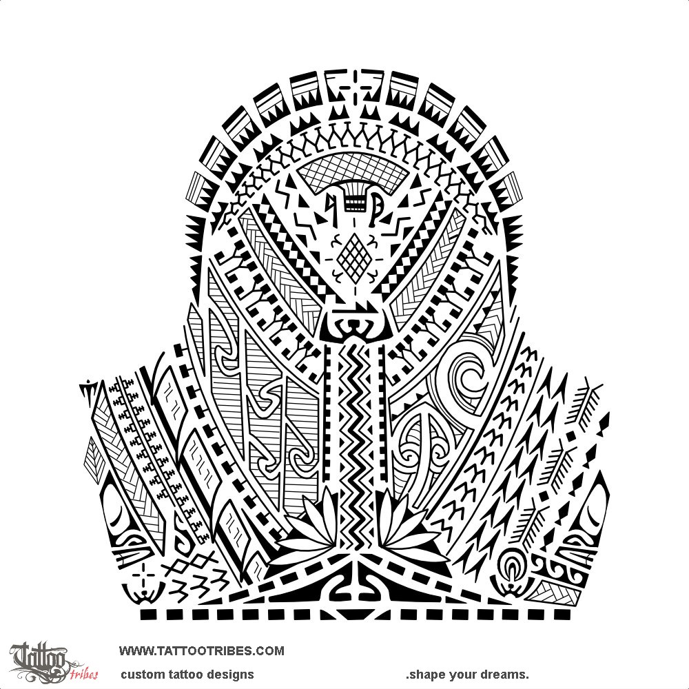 Tattoo image of A'o, To learn downloadable hi-res tattoo flash design