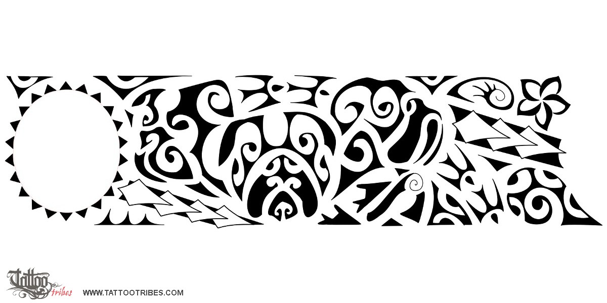 Tattoo image of Bulldogs, Protection downloadable hi-res tattoo flash design