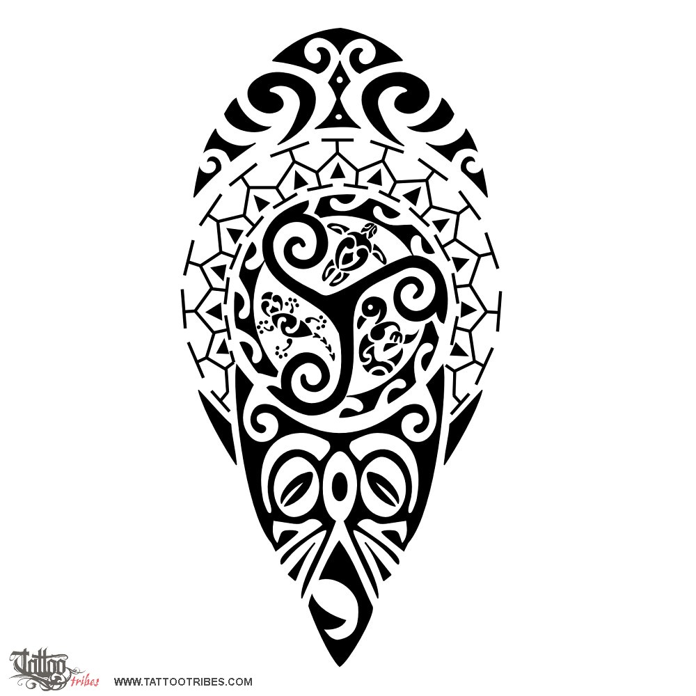 Tattoo image of Mauri roa, Long life downloadable hi-res tattoo flash design