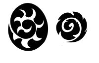 Tattoo image of Koru (unfolding fern frond), regrowth, new beginning downloadable hi-res tattoo flash design